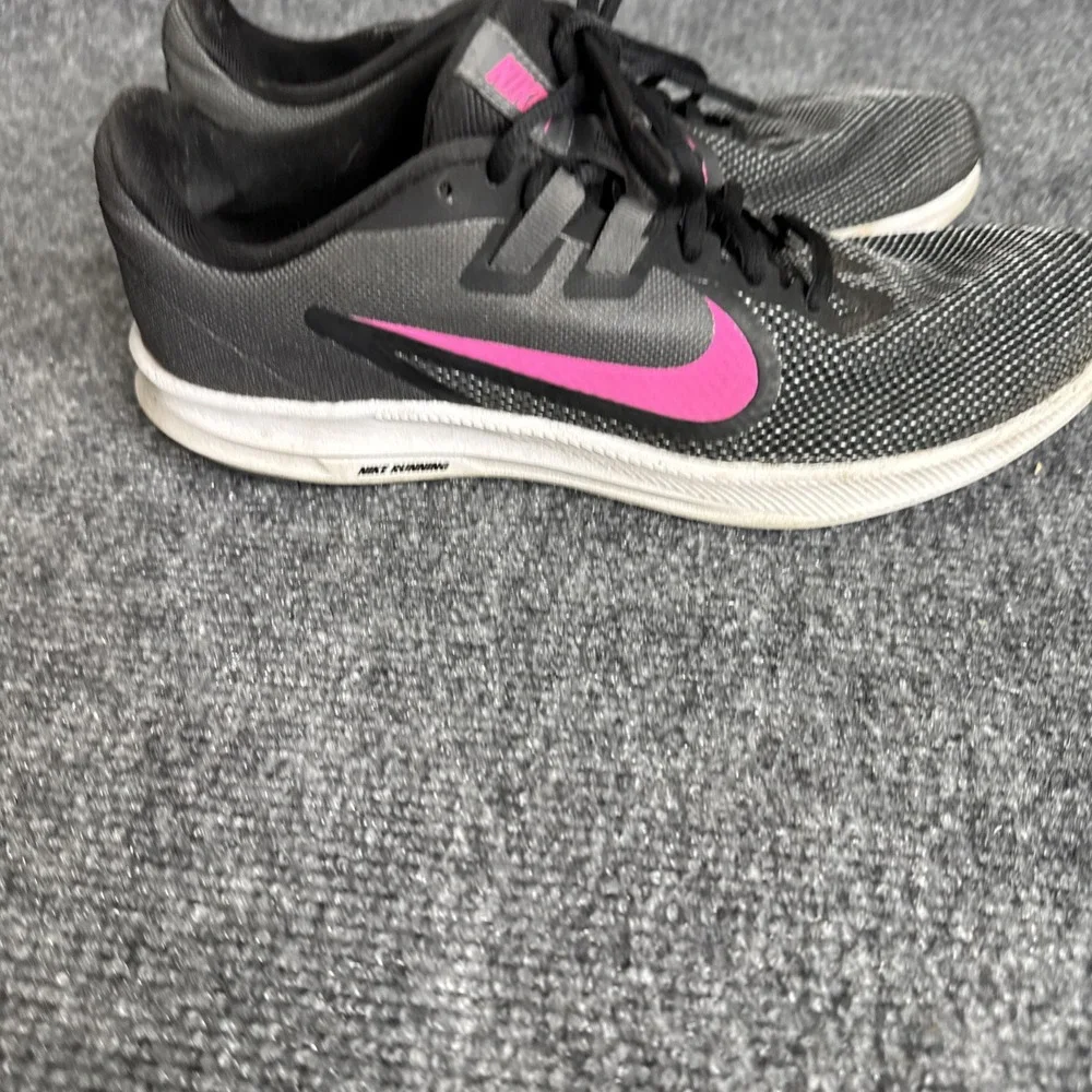 Nike Womens Downshifter 9 AQ7486-002 Black Pink Running Shoes‎ Sneakers Size 9